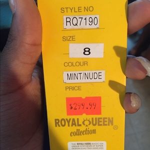 Mint blue diamond Prom Dress